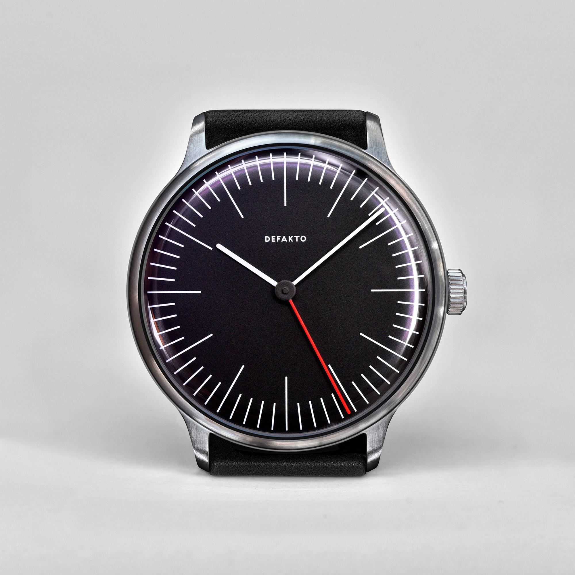 German made Defakto Vektor Minimalist Bauhaus Watch Design